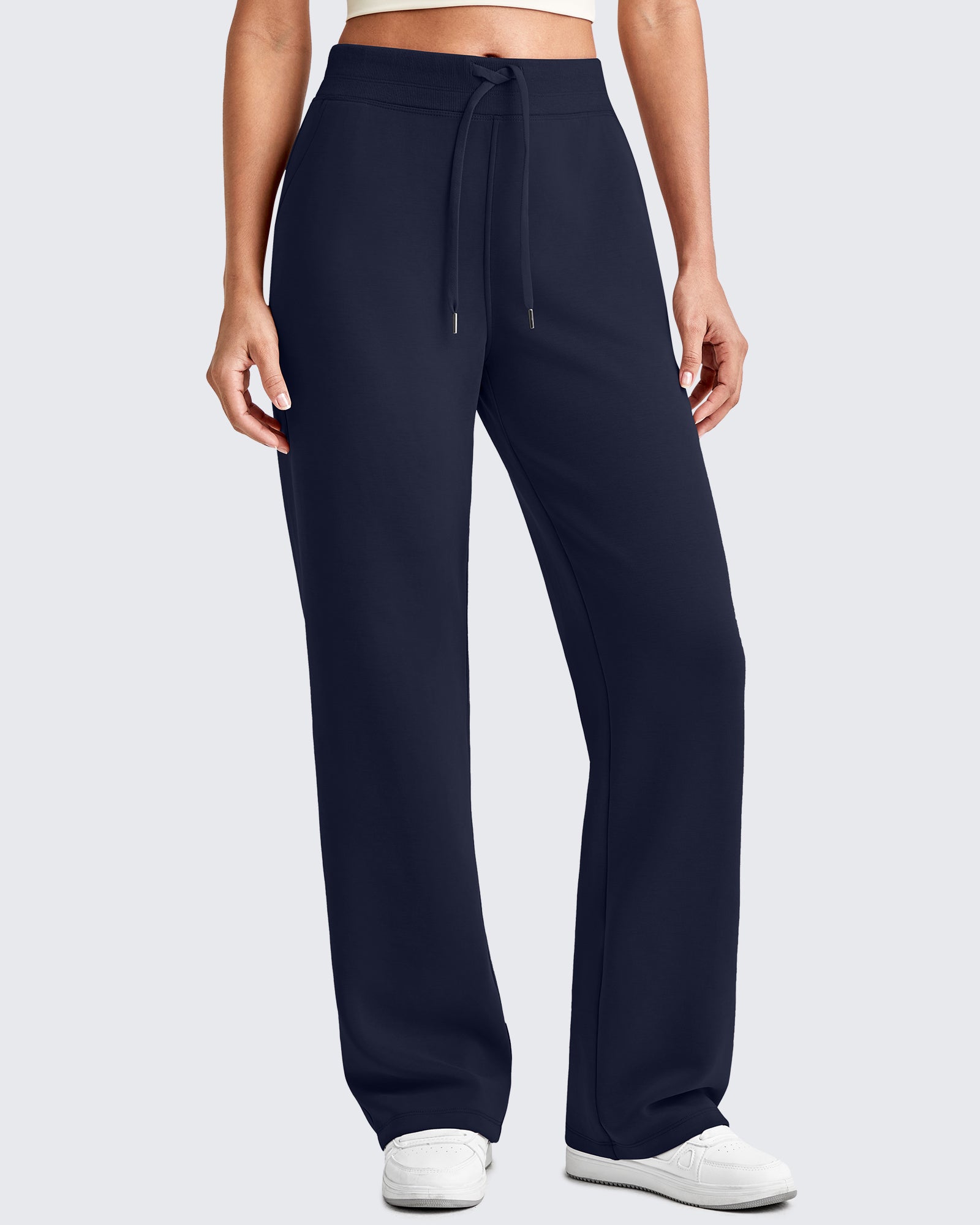 G4Free - Smoofit Wide Leg Elastic Drawstring Sweatpants -GF25J440AF-XS-GF25J441AF-XS-GF25J442AF-XS-GF25J440AA-S-GF25J441AA-S