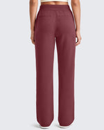 G4Free - Smoofit Wide Leg Elastic Drawstring Sweatpants -GF25J440AF-XS-GF25J441AF-XS-GF25J442AF-XS-GF25J440AA-S-GF25J441AA-S