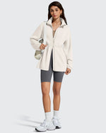 G4Free - Smoofit Zip Up Pockets Long Cinch Waist Jackets -GF25M738DA-S-GF25M738DB-M-GF25M738DC-L-GF25M738DD-XL-GF25M738DE-XXL