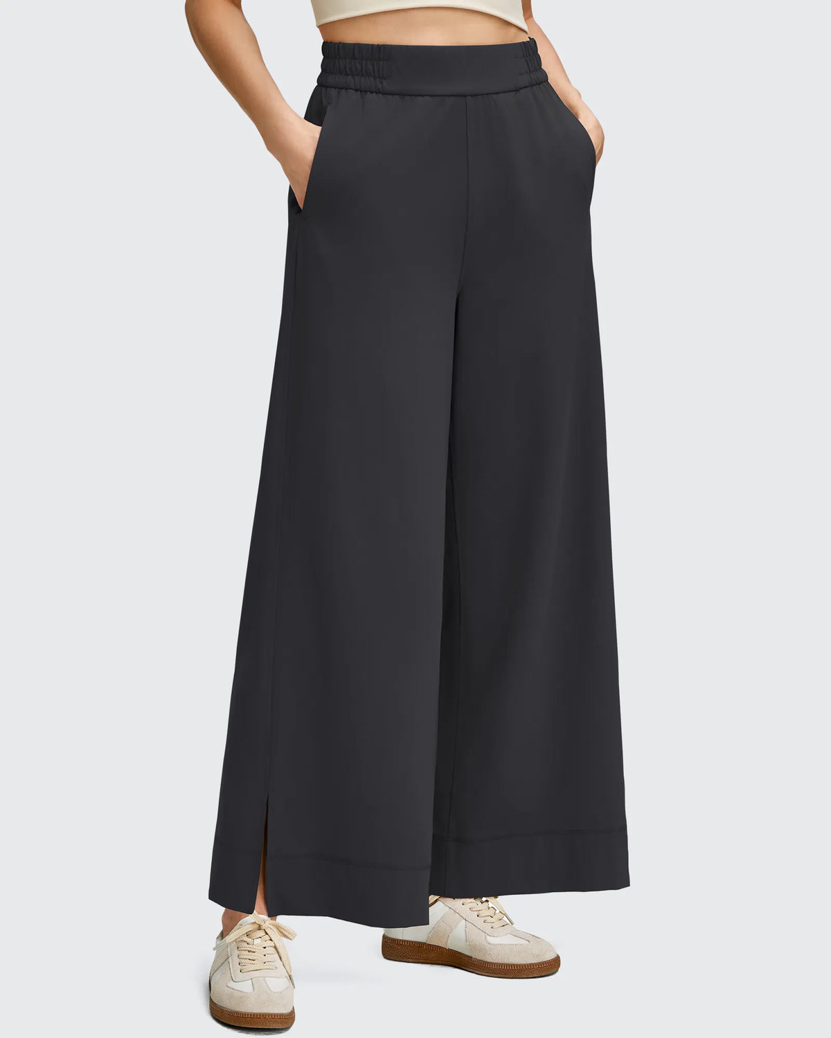 G4Free - Strowen Lightweight Ankle Splits Wide Leg Ankle Pants -GF25J608AA-S-GF25J609AA-S-GF25J610AA-S-GF25J608AB-M-GF25J609AA-S