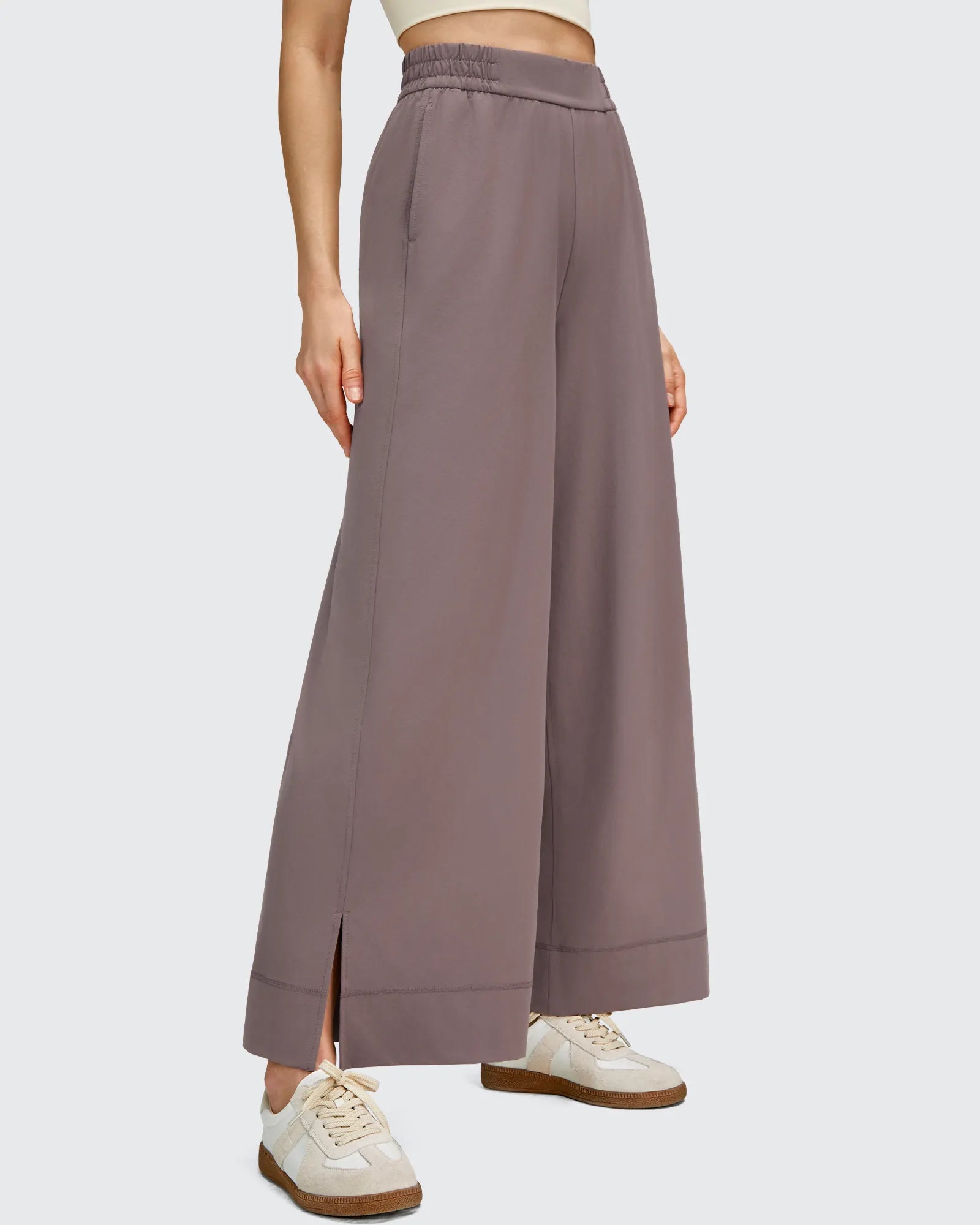 G4Free - Strowen Lightweight Ankle Splits Wide Leg Ankle Pants -GF25J608AA-S-GF25J609AA-S-GF25J610AA-S-GF25J608AB-M-GF25J609AA-S
