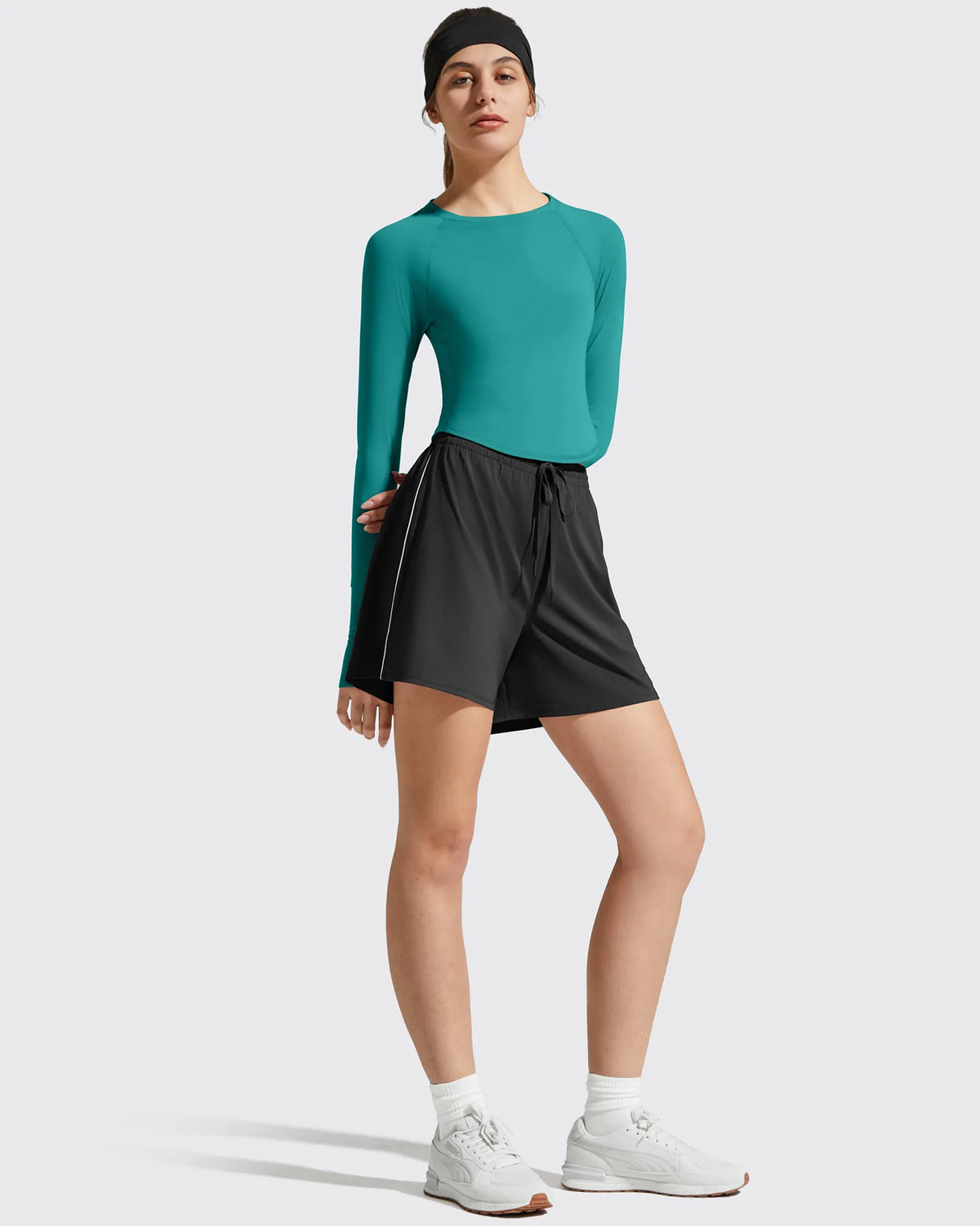 G4Free - UPF 50+ Rash Guard UV Protection Long Sleeve -GF25B323AF-XS-GF25B323AA-S-GF25B323AB-M-GF25B323AC-L-GF25B323AD-XL