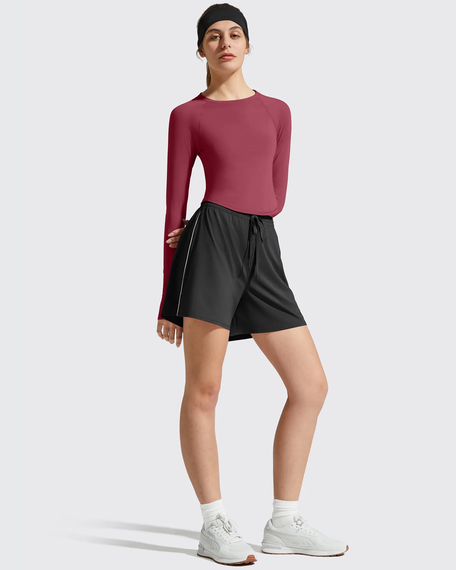 G4Free - UPF 50+ Rash Guard UV Protection Long Sleeve -GF25B323AF-XS-GF25B323AA-S-GF25B323AB-M-GF25B323AC-L-GF25B323AD-XL