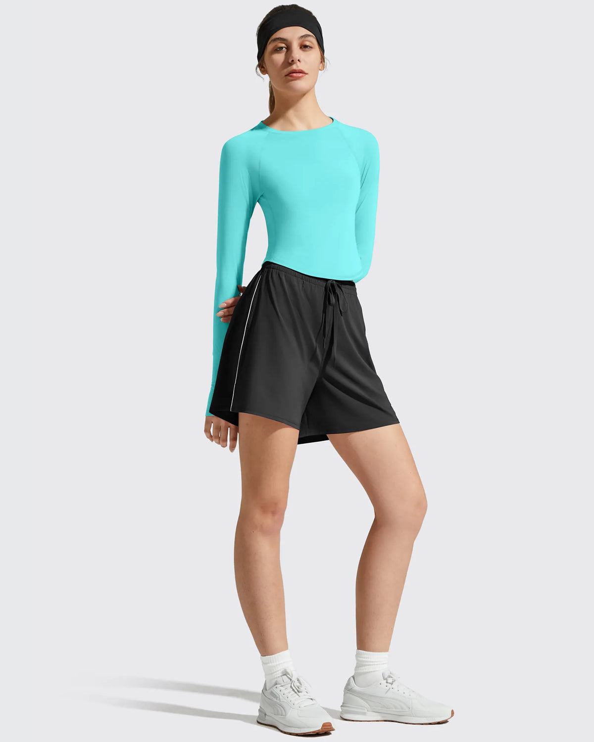 G4Free - UPF 50+ Rash Guard UV Protection Long Sleeve -GF25B323AF-XS-GF25B323AA-S-GF25B323AB-M-GF25B323AC-L-GF25B323AD-XL