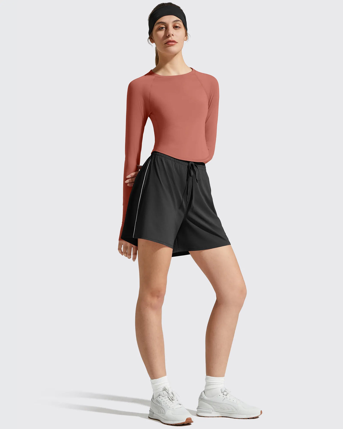 G4Free - UPF 50+ Rash Guard UV Protection Long Sleeve -GF25B323AF-XS-GF25B323AA-S-GF25B323AB-M-GF25B323AC-L-GF25B323AD-XL