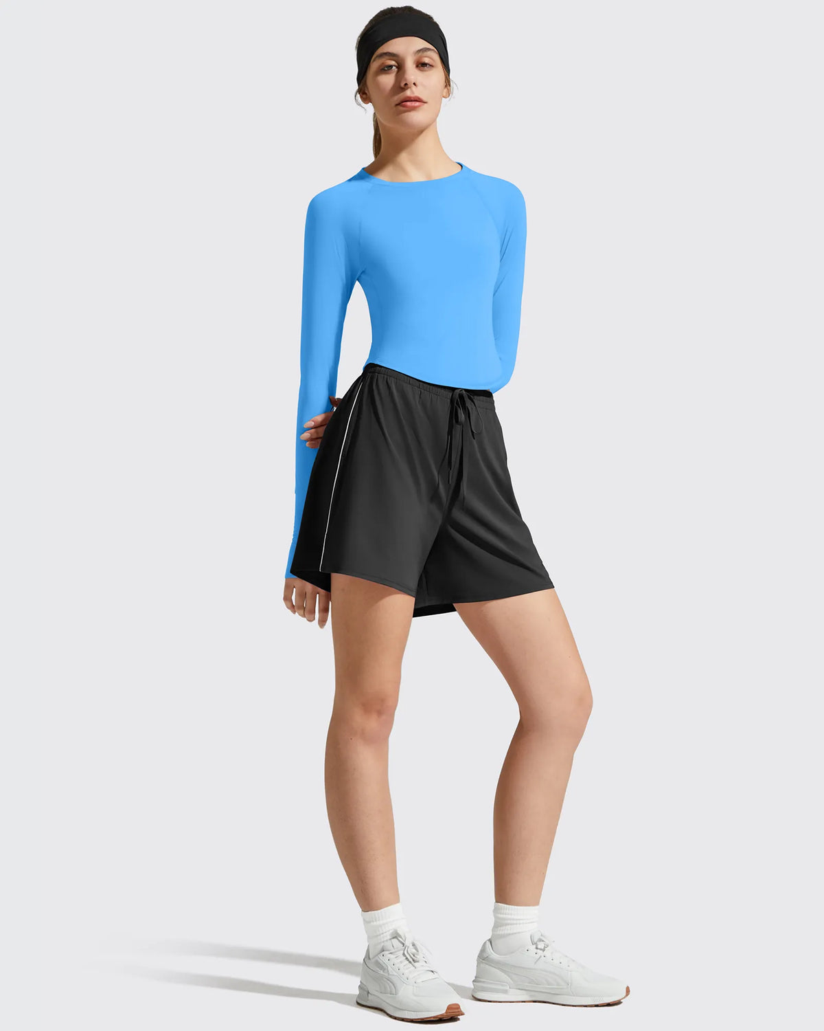 G4Free - UPF 50+ Rash Guard UV Protection Long Sleeve -GF25B323AF-XS-GF25B323AA-S-GF25B323AB-M-GF25B323AC-L-GF25B323AD-XL