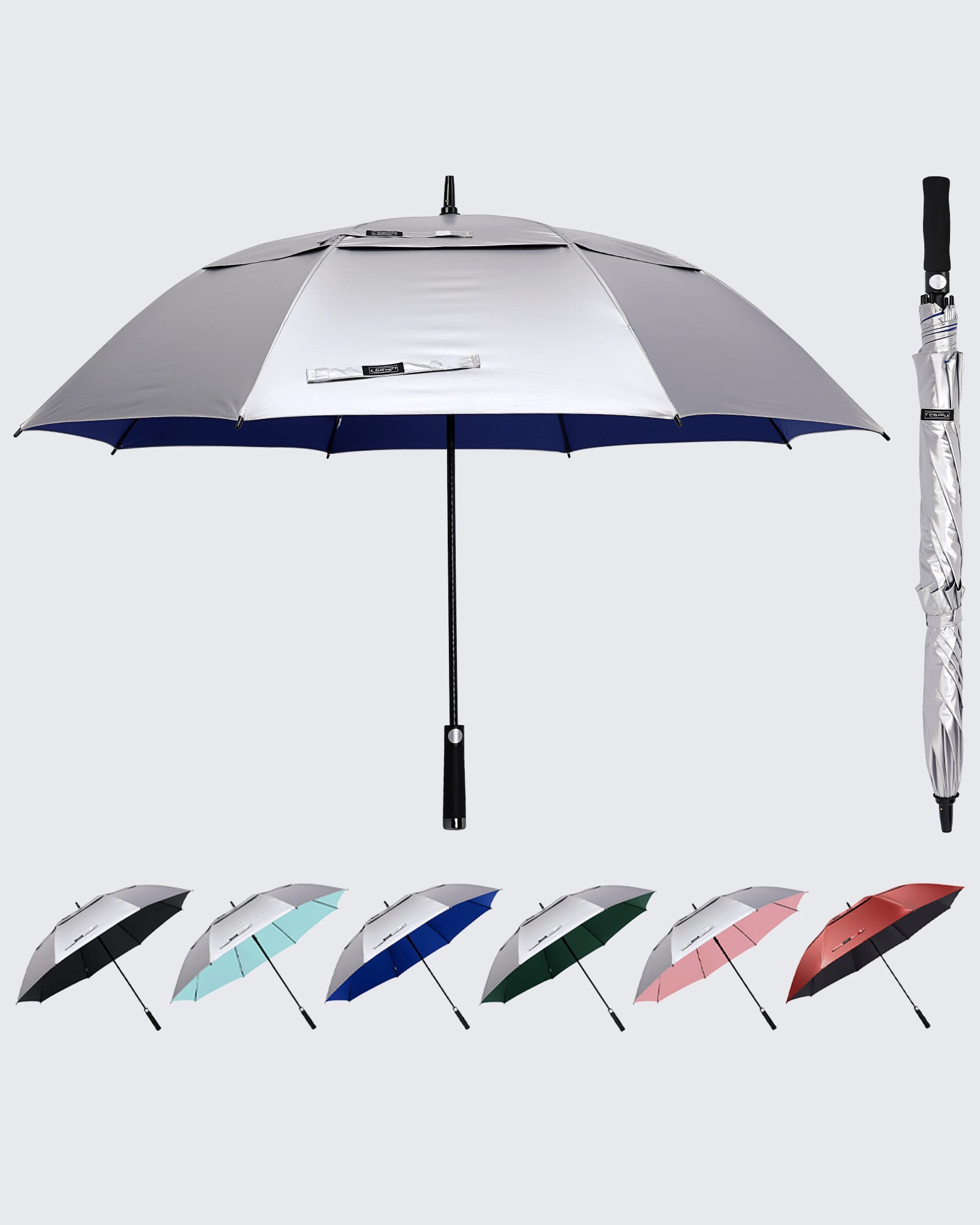 UV Protection Sun Umbrella Windproof Auto Open