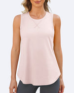 G4Free Activewear Quick Dry Scoop Neck Sleeveless Tanks 