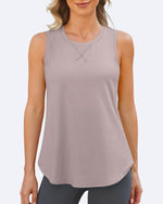 G4Free Activewear Quick Dry Scoop Neck Sleeveless Tanks 