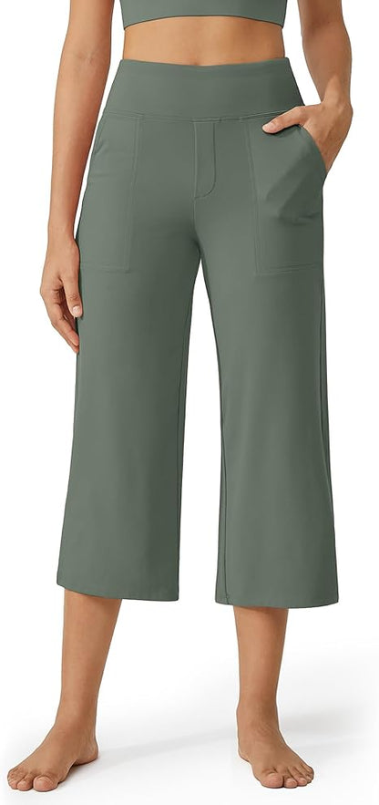 Cropped Capri Pants