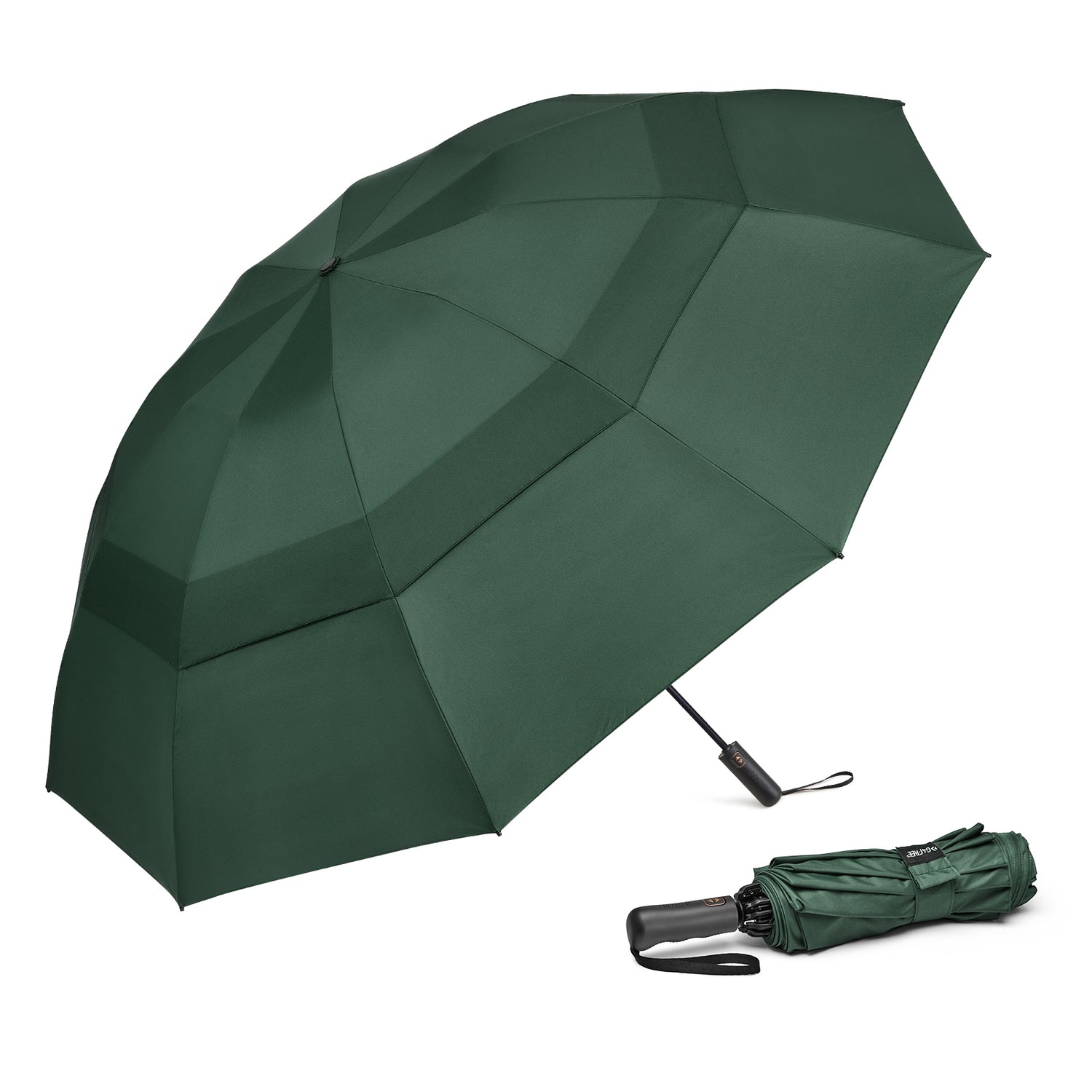 G4Free G4Free 62 Inch Large 10 Ribs Compact Reverse Windproof Umbrella 