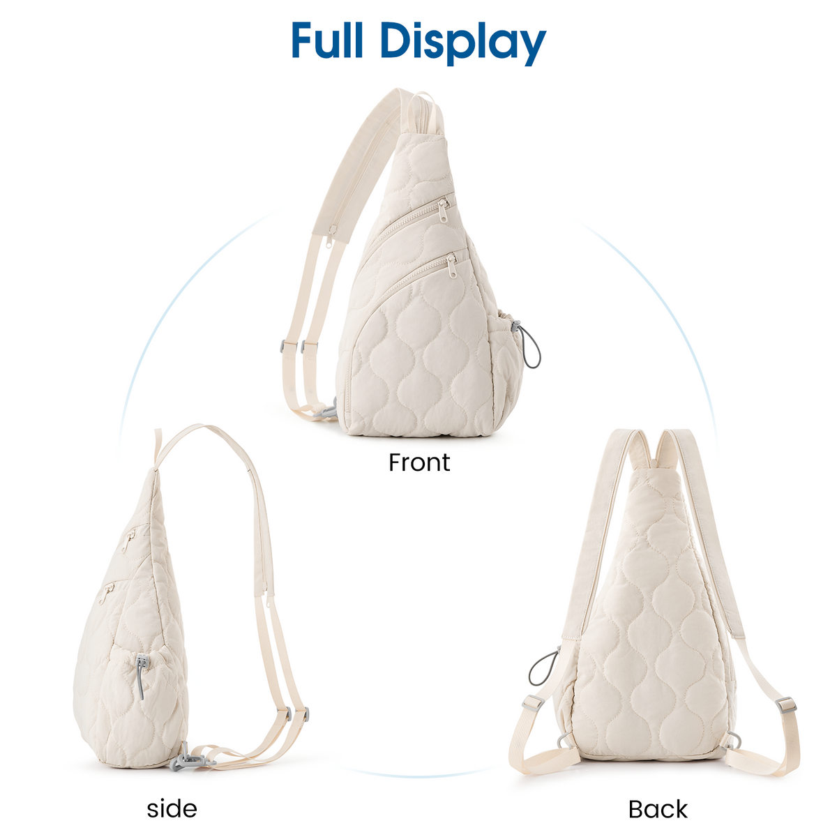 G4Free G4Free Women Daily Outings Sling Daypack Bag 