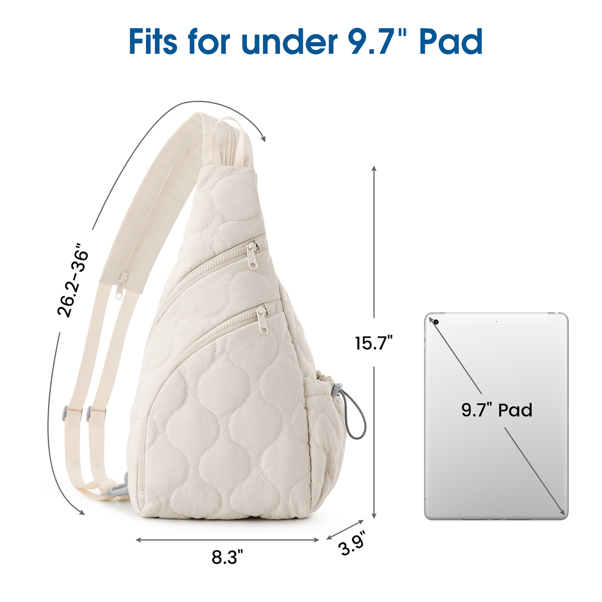 G4Free G4Free Women Daily Outings Sling Daypack Bag 