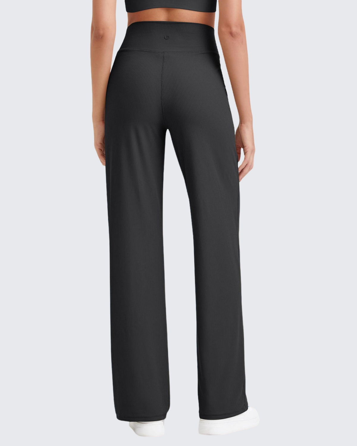 G4Free Activewear Ribbed High-Rise Seamless Work Pants 