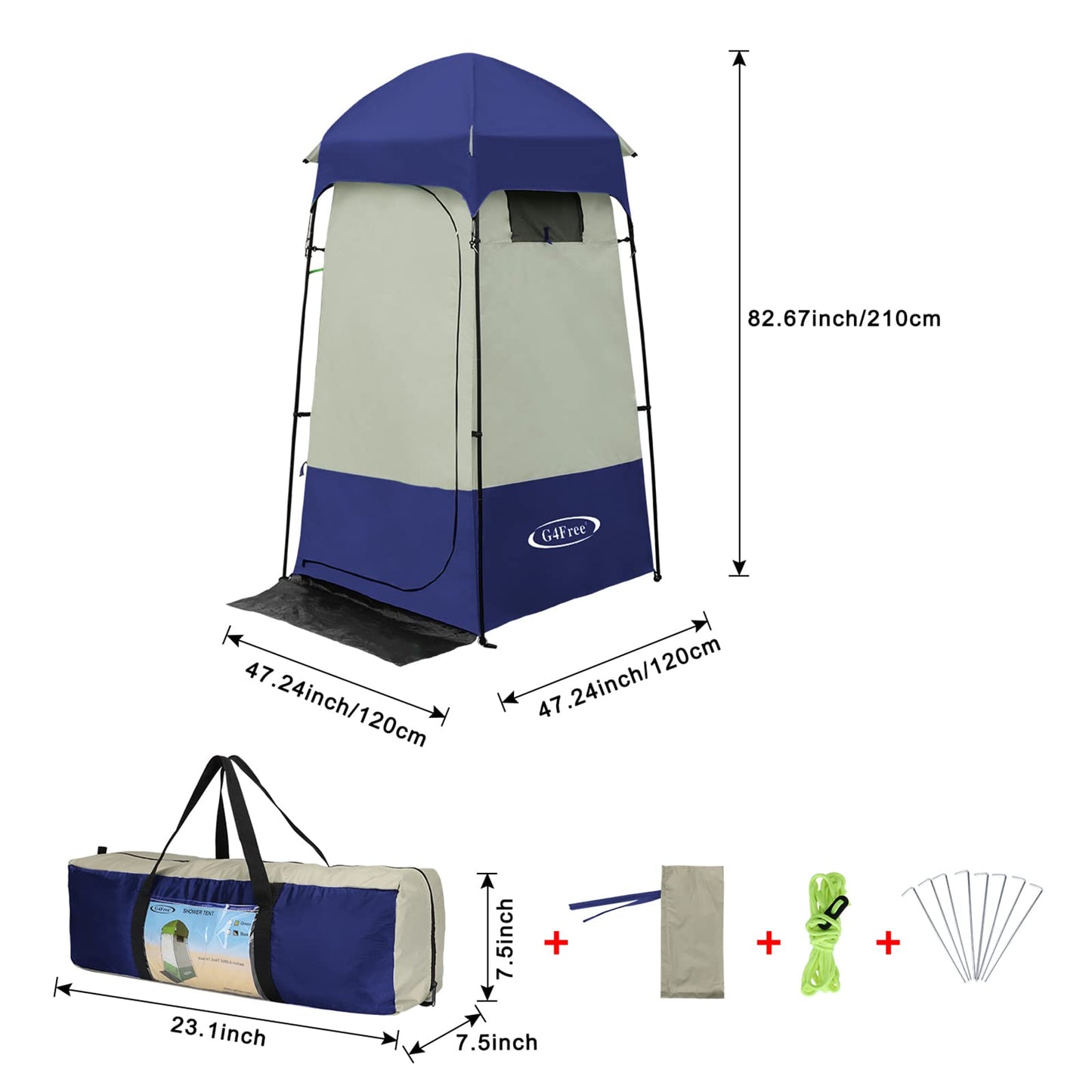 G4Free Camping Shower Tent