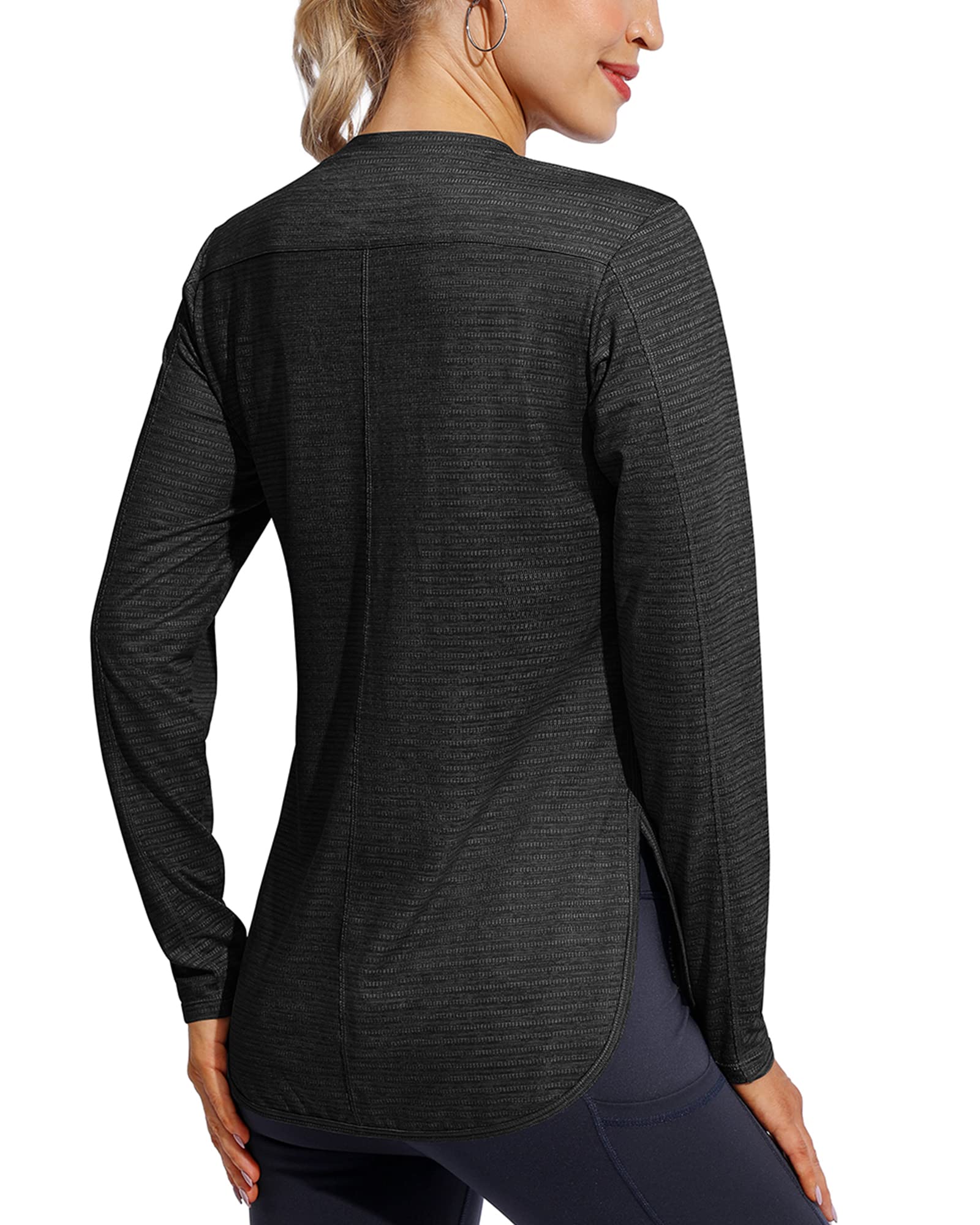 Women Long Sleeve UV Shirts Quick Dry Hiking Workout – G4Free