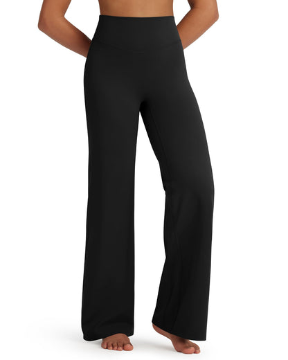 BareFeel Yoga Pants:High Waisted Wide Leg