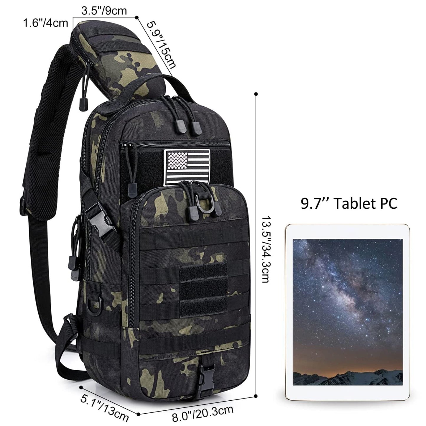 G4Free Tactical Sling Bag