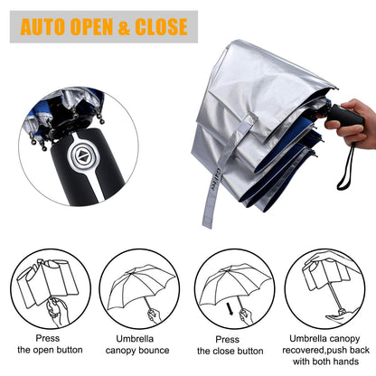 G4Free UPF 50+ UV Protection Travel Umbrella