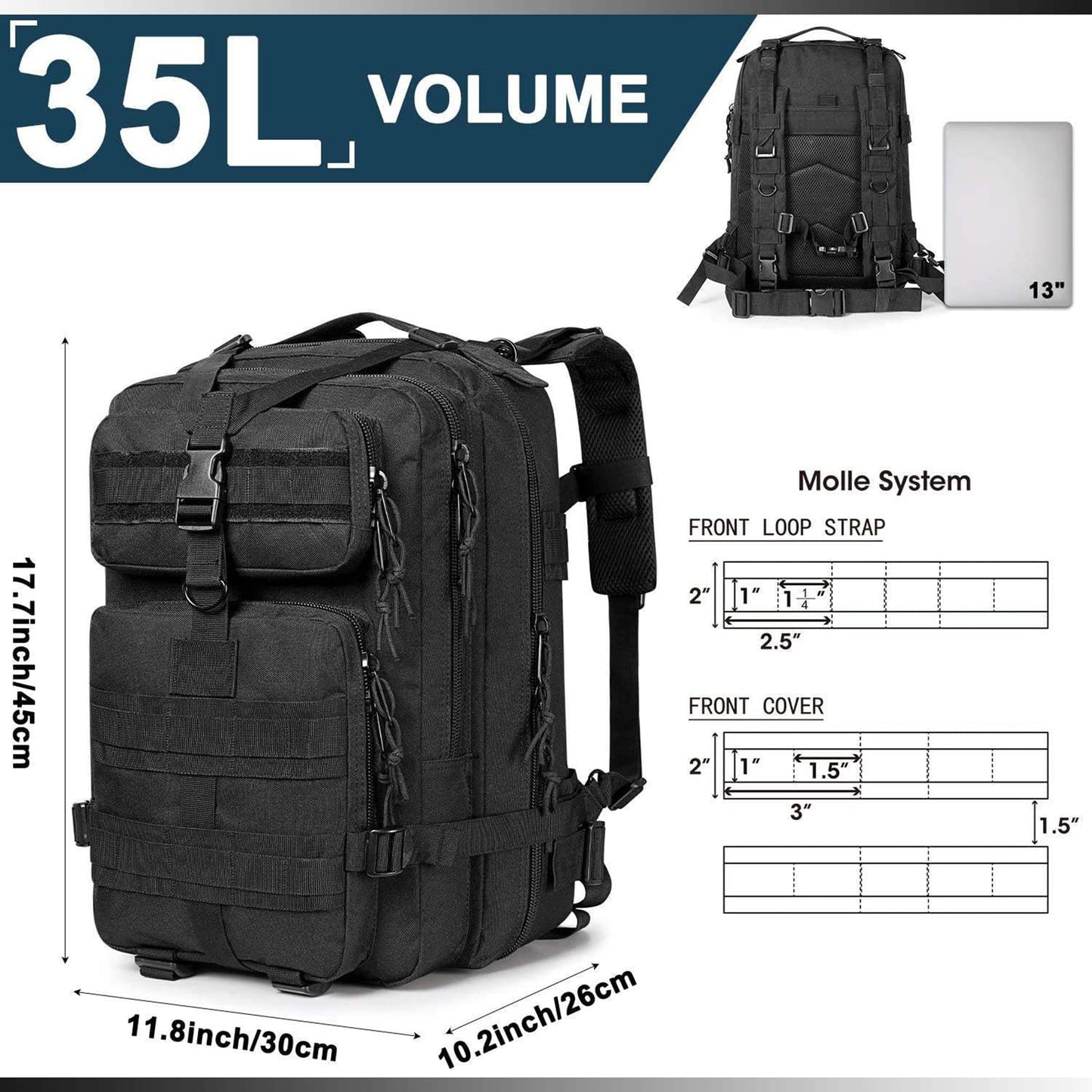 G4Free Tactical Shoulder Backpack