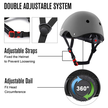 G4Free Skateboard Bike Helmet