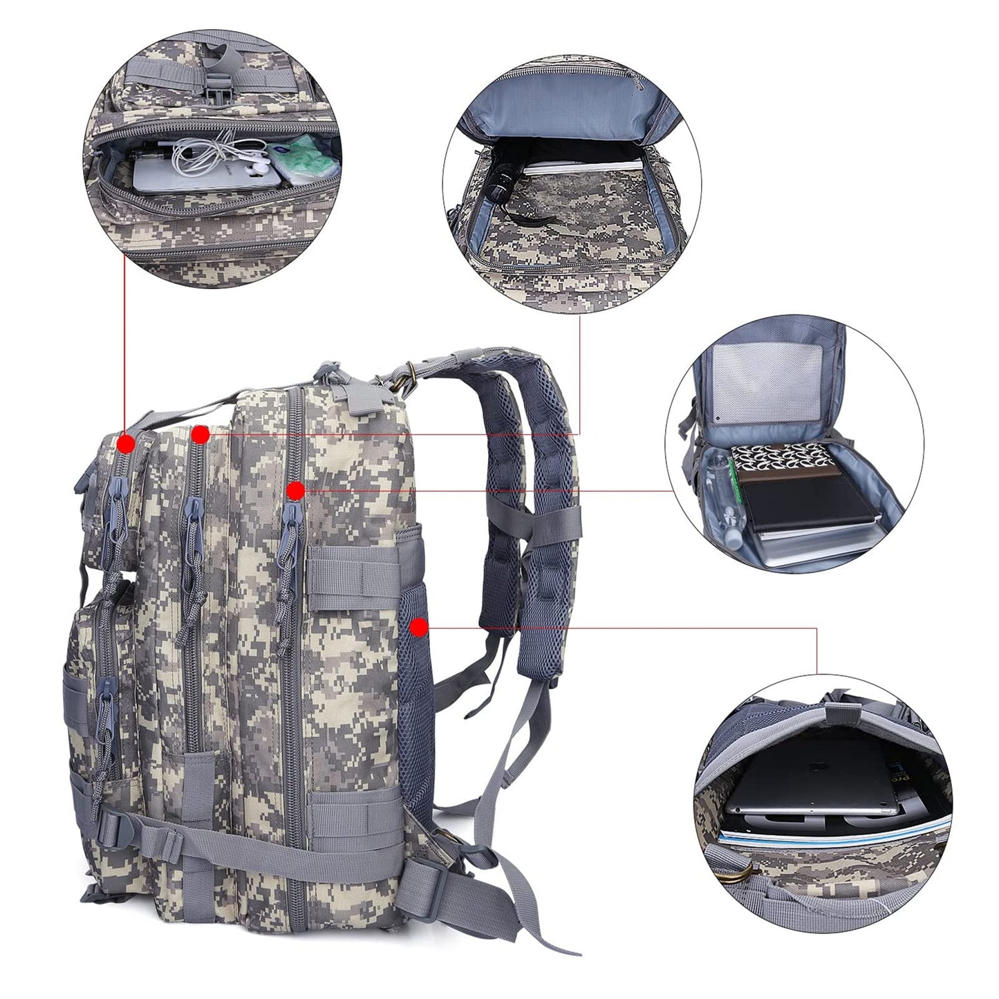 G4Free Tactical Shoulder Backpack