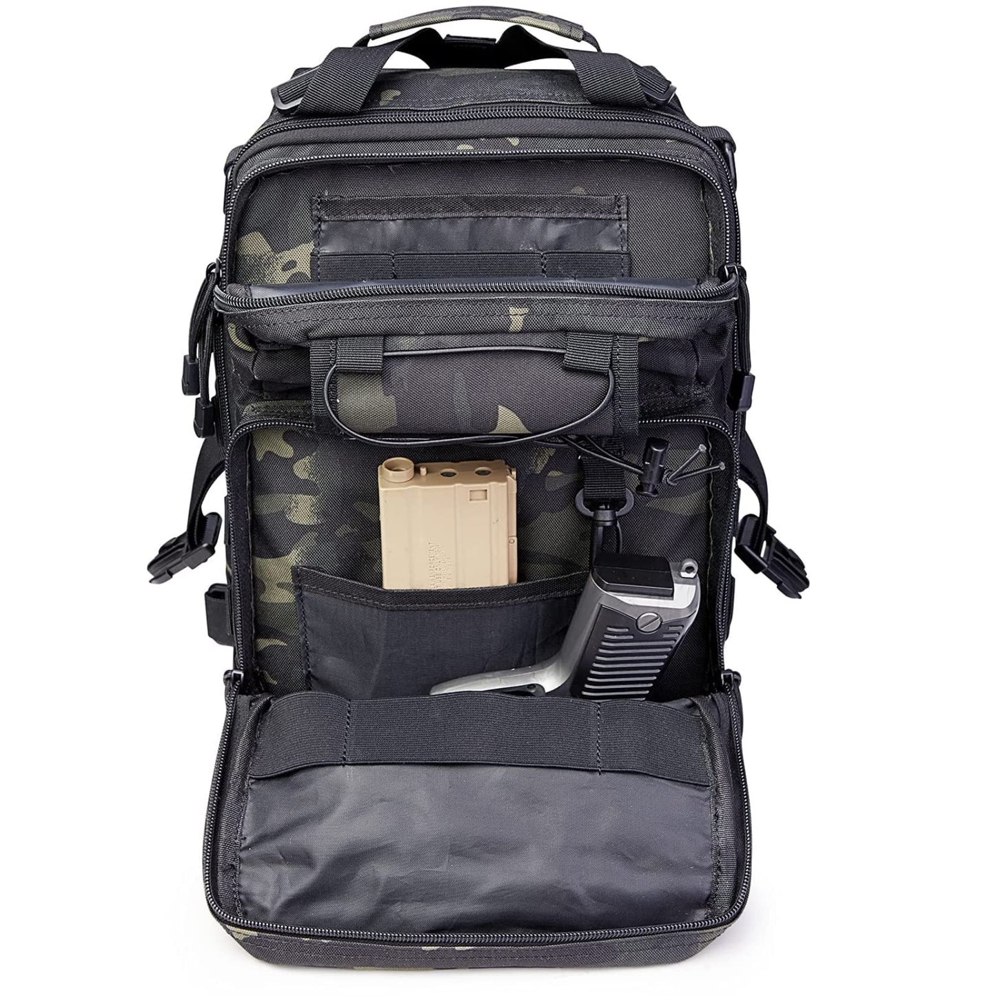 G4Free Tactical Sling Backpack Big Molle EDC Assault Range Bag Pack Military Style for Concealed Carry