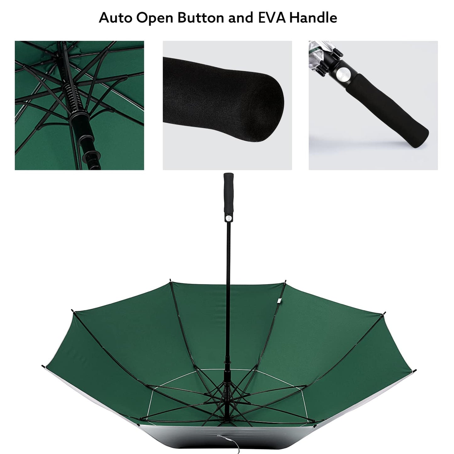 G4Free UV Protection Windproof Sun Rain Umbrellas