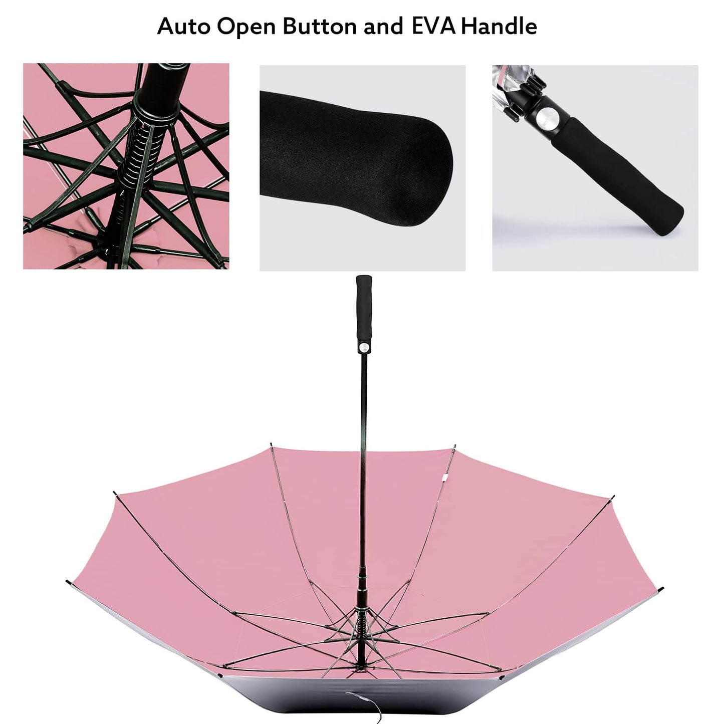 G4Free UV Protection Windproof Sun Rain Umbrellas