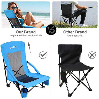 G4Free Low Sling Beach Chair