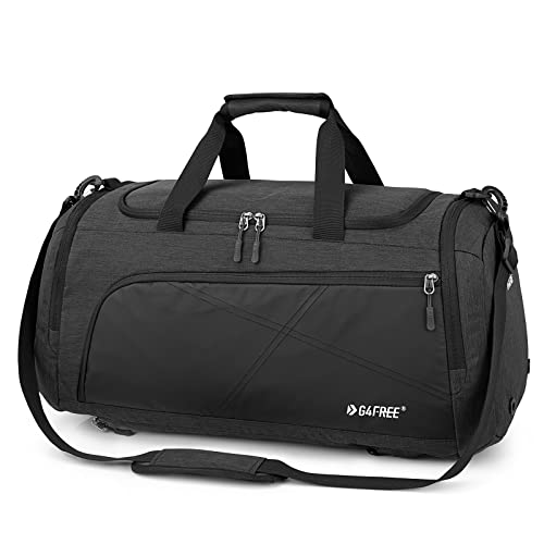 G4Free 40L 3-Way Duffle Bag Backpack Gym Bag for Men Women Sports