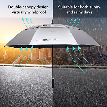 G4Free UV Protection Windproof Sun Rain Umbrellas