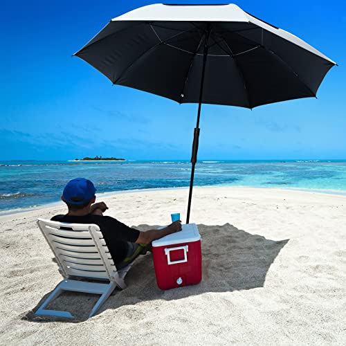 G4Free Vented UV Golf/Beach Umbrella 68" Arc, Auto Open Oversize Extra Large Windproof Sun Shade Rain Umbrellas