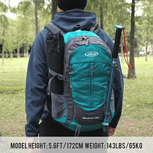 G4Free Activewear - G4Free 35L Outdoor Sports Travel Daypack with Rain Cover -D02V647A-D02V647C-D02V647D-D02V647F-D02V647B