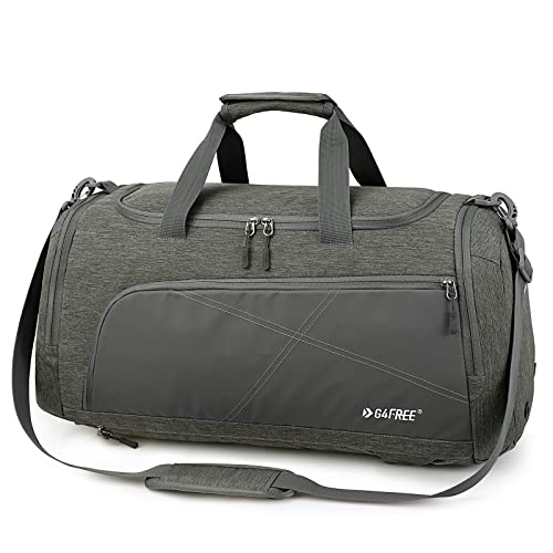 G4Free Activewear - G4Free 45L 3-Way Duffle Backpack with Wet Pocket & Shoes Compartment -TN22B071A-TN23B181A-TN22B071B-TN23B181B-TN22B071C