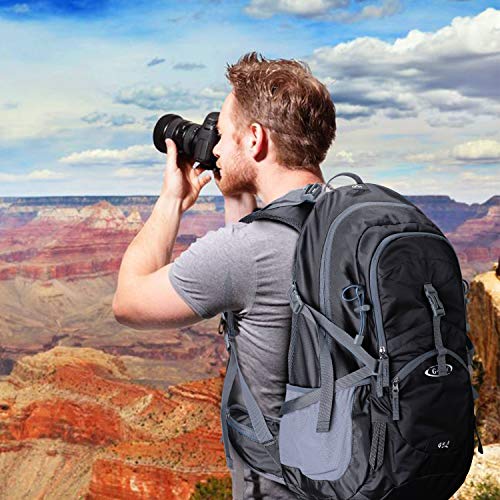 G4Free Activewear - G4Free 45L Waterproof Hiking Travel Backpack with Rain Cover -D02V648A-D02V648B-D02V648C-D02V648D