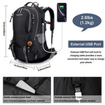 G4Free Activewear - G4Free 50L Hiking Backpack with Rain Cover for Men Women -D01V031A-D01V031D-D01V031F-D01V031B-D01V031G