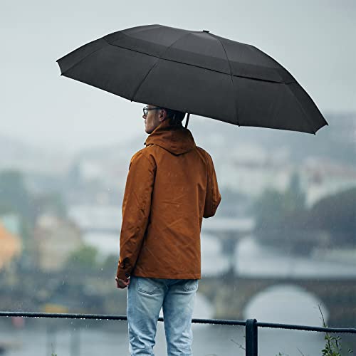 G4Free Activewear - G4Free 62 Inch Large 10 Ribs Compact Reverse Windproof Umbrella -TN22A110A-TN22A110B-TN22A110C-TN22A110D