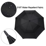 G4Free Activewear - G4Free 72 Inch Huge Double Canopy Vented Windproof Stick Umbrellas -D02V716A-D02V716C-D02V716B
