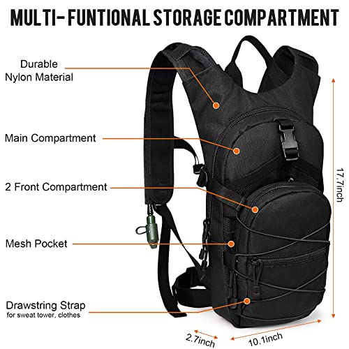 G4Free Activewear - G4Free Hydration Pack With 3L Bladder -D04V702A-D04V702B-D04V702E