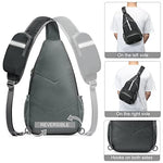 G4Free Activewear - G4Free Packable Crossbody Sling Backpack -TN21B007A-TN21B007D-TN21B007B-TN21B007E-TN21B007C