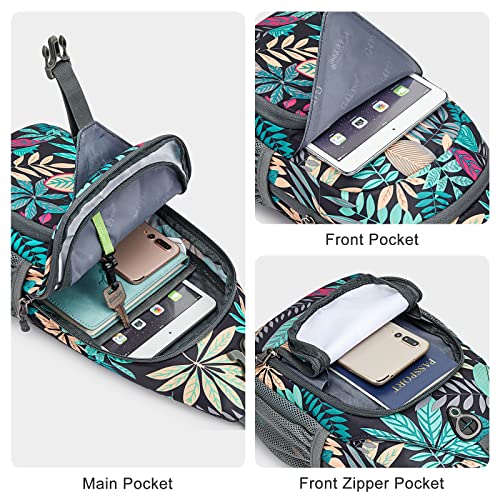 G4Free Activewear - G4Free RFID Sling Bag for Hiking Outdoor -TN22B091A-TN22B091E-TN22B091B-TN22B091F-TN22B091D