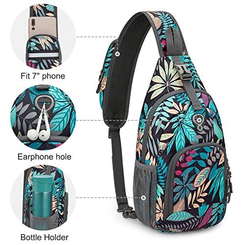 G4Free Activewear - G4Free RFID Sling Bag for Hiking Outdoor -TN22B091A-TN22B091E-TN22B091B-TN22B091F-TN22B091D