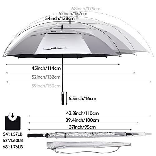 G4Free Activewear - G4Free UV Protection Windproof Sun Rain Umbrellas -TN22A137A-TN21A008A-D02V683A-D02V616A-TN22A137B