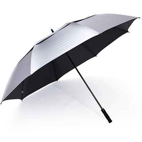 G4Free - G4Free 72 Inch Oversized Vented Double Canopy Umbrella for Family -D02V757A