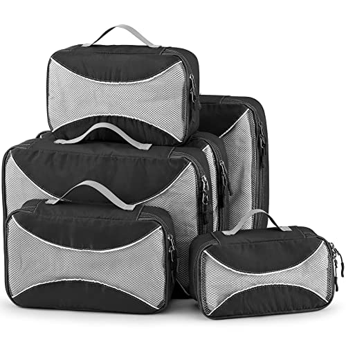 G4Free - G4Free Packing Cubes 6pcs Travel Accessories Organizers Travel Packing Bags -D10V005A-D10V005B
